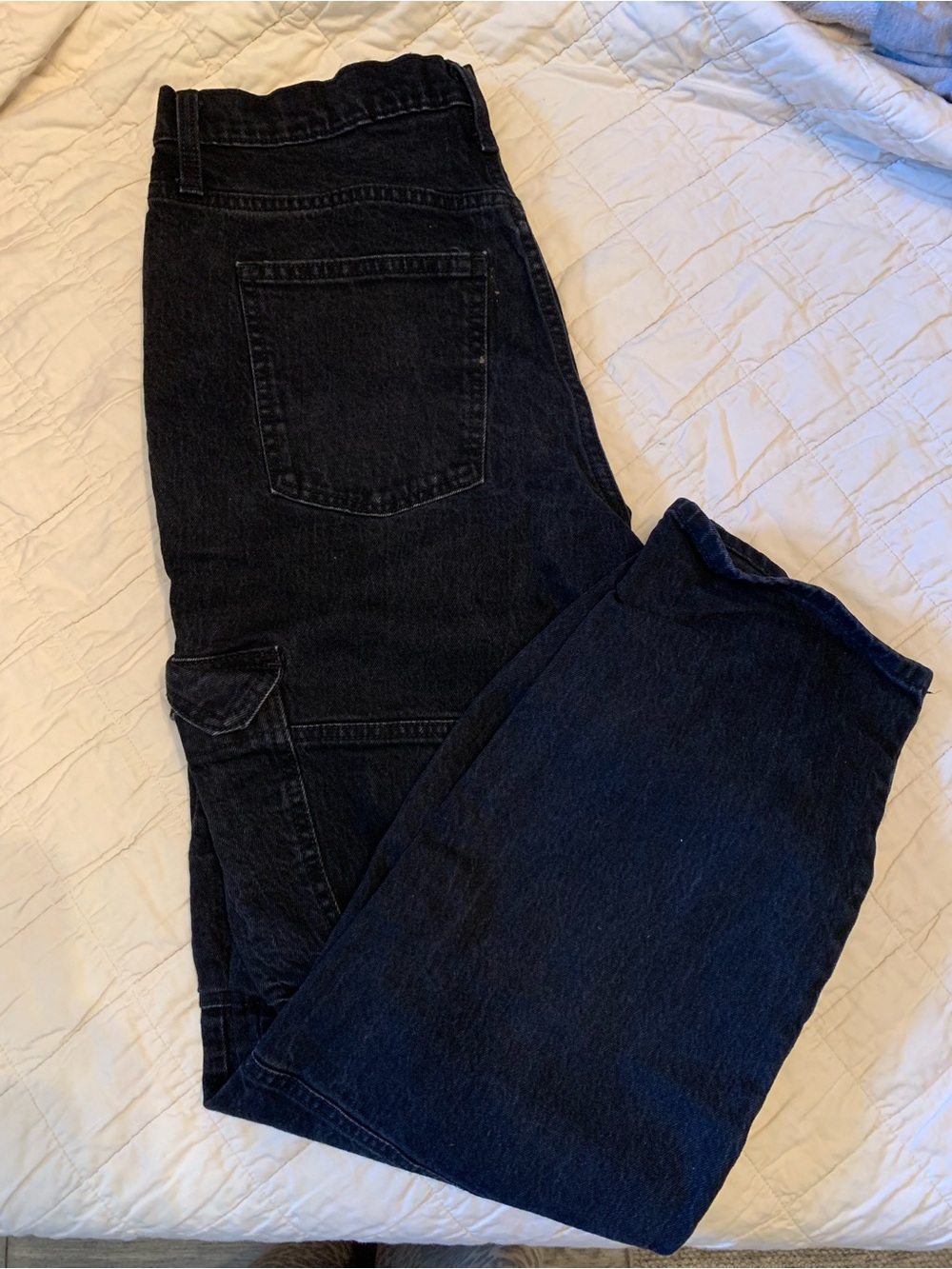 Universal Thread Black Straight-Leg Jeans